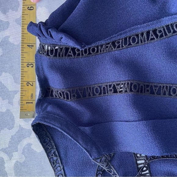 Maje Remala Host Pick 🎉Amour Lettering A-Line Mini Dress - Picture 6 of 13